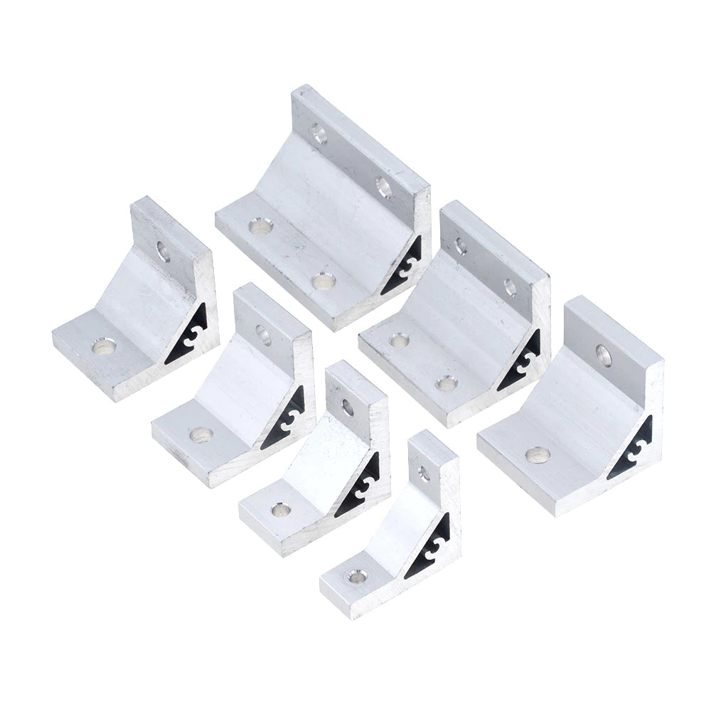 90 Degree 50x50 corner 100100 Extrusion Bracket 4 hole 50 series - Extrusion and CNC