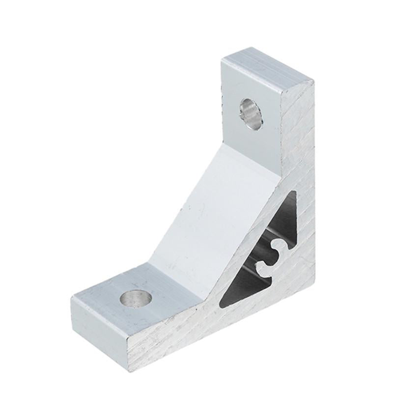 90 Degree 50x50 corner 2020 Extrusion Bracket 2 hole 20 series - Extrusion and CNC