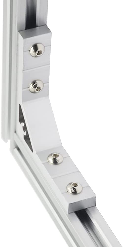 90 Degree 78x78 corner 3030 Extrusion Bracket 4 hole 30 series - Extrusion and CNC