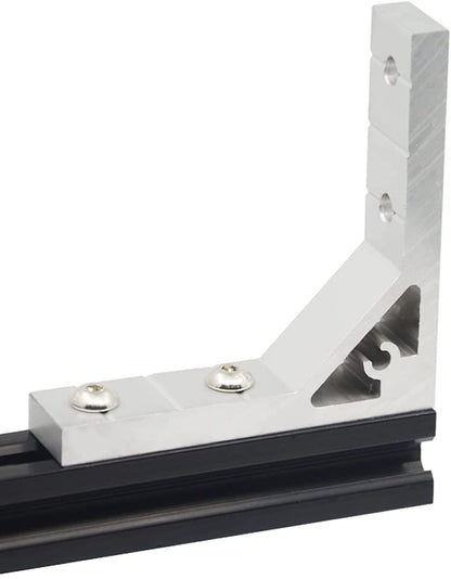 90 Degree 78x78 corner 5050 Extrusion Bracket 4 hole 50 series - Extrusion and CNC