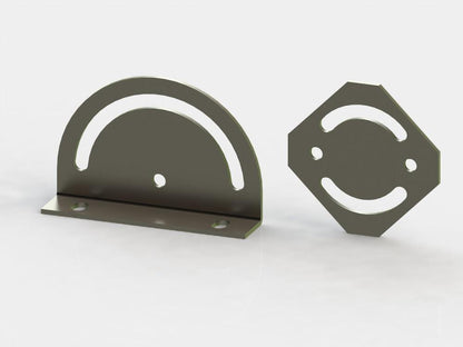 45/90 degrees Cross connector plate 40 Series - Pack of 1 - Extrusion and CNC
