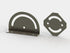 45/90 degrees Cross connector plate 40 Series - Pack of 1 - Extrusion and CNC