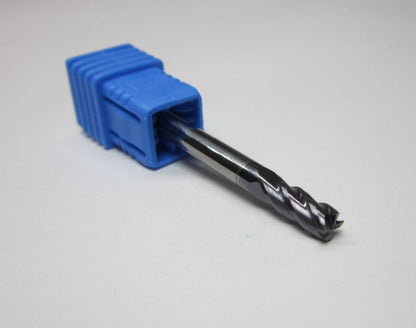9PCS HRC45 4F Tungsten Carbide End Mills set bits - Extrusion and CNC