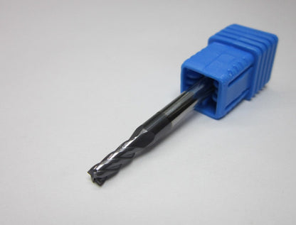 9PCS HRC45 4F Tungsten Carbide End Mills set bits - Extrusion and CNC