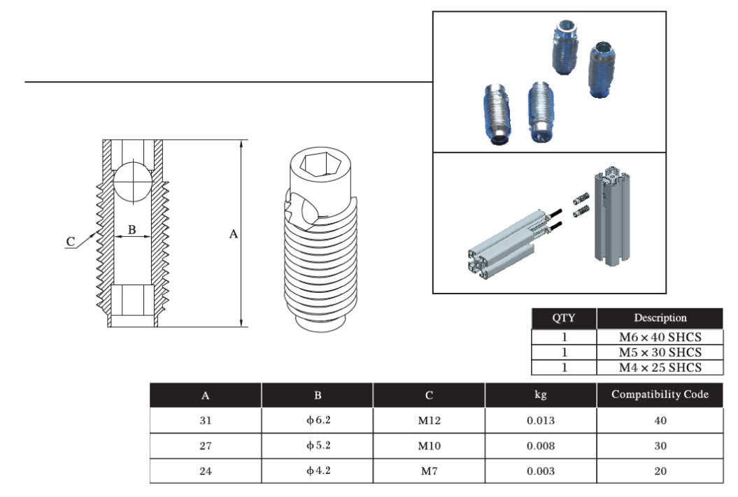 Automatic Connector  20S - Extrusion and CNC