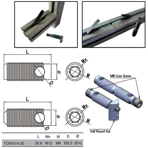 Automatic Connector  20S - Extrusion and CNC