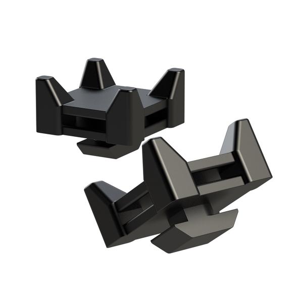 Cross cable binder block (SET of 10 pcs ) 8mm slot - Extrusion and CNC