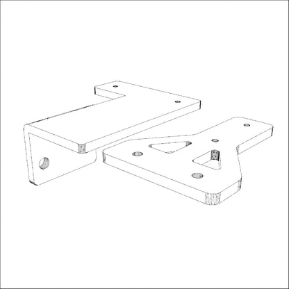 Drag Chain connection Plates kit - Extrusion and CNC
