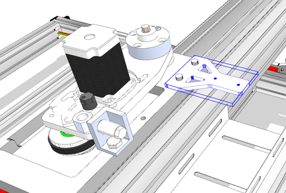 Drag Chain connection Plates kit - Extrusion and CNC