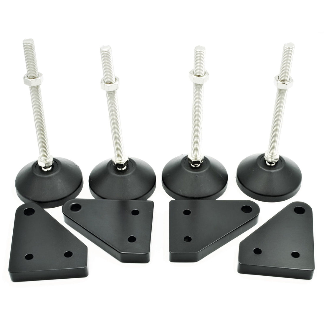 GT1 GT2 SIM RACING COCKPIT ADJUSTABLE FEET UPGRADE KIT - Extrusion and CNC
