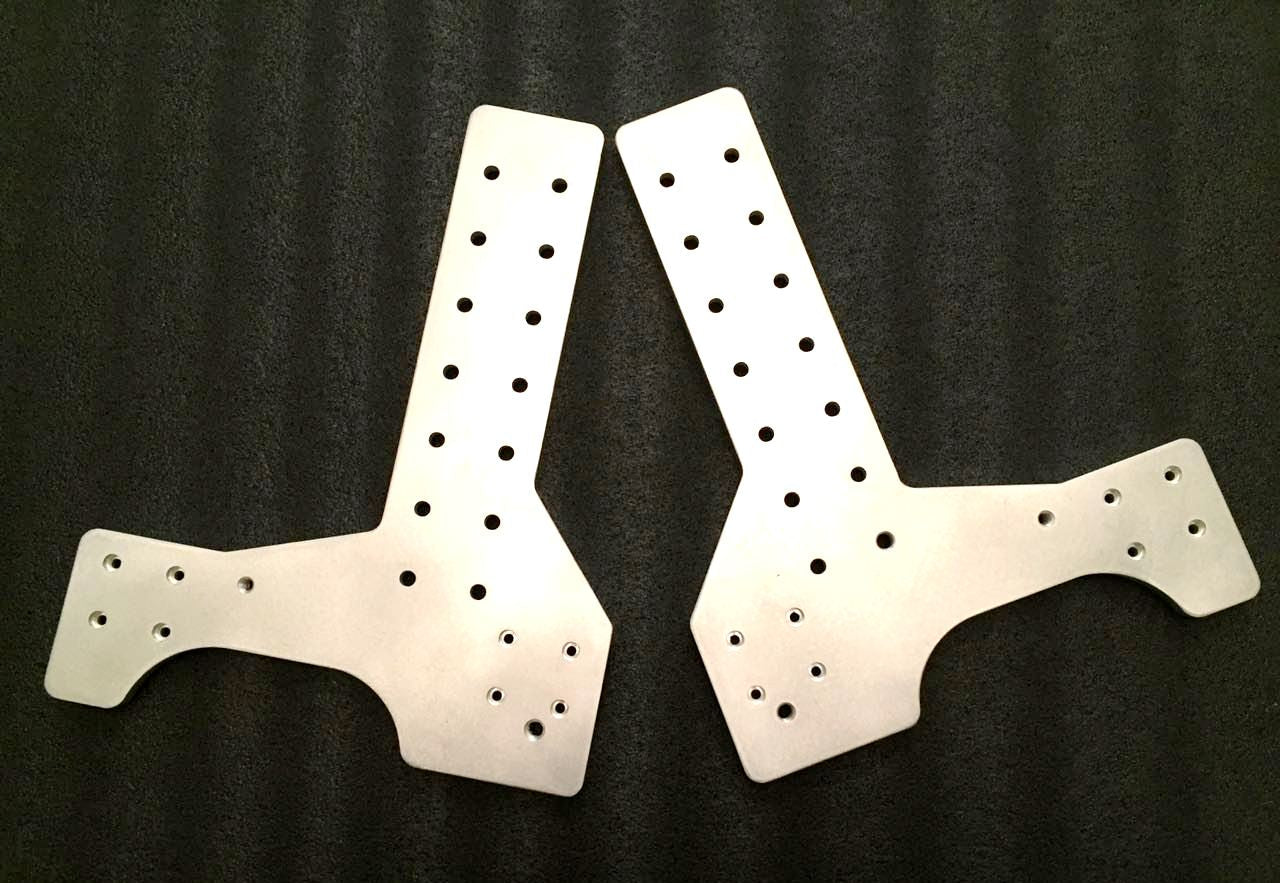 Gantry Plate Raises CNC kit 304 MM - Extrusion and CNC