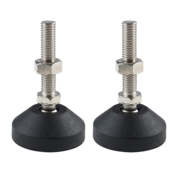 Nickel Plated Swivel Stud / Glass Nylon Base 80A (mm) - Extrusion and CNC