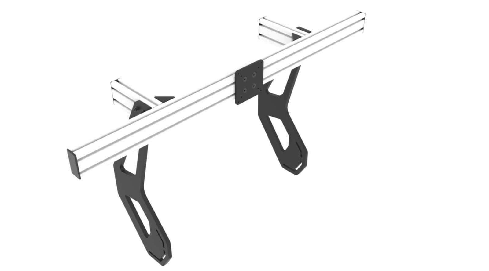 Integrated Monitor Mount - Extrusion and CNC