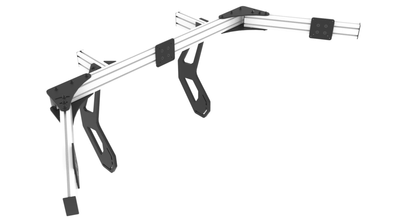 Integrated Monitor Mount - Extrusion and CNC