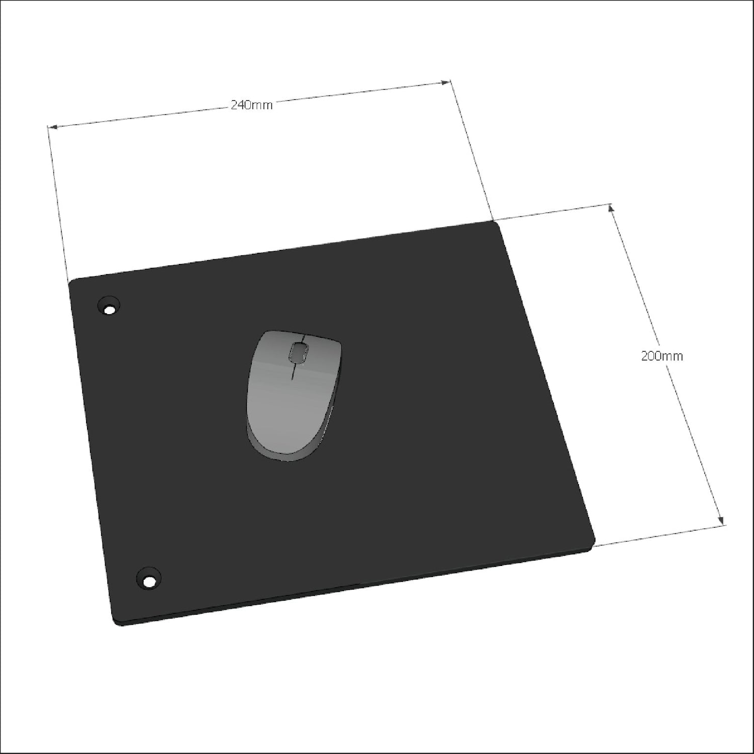 Mousepad - Extrusion and CNC