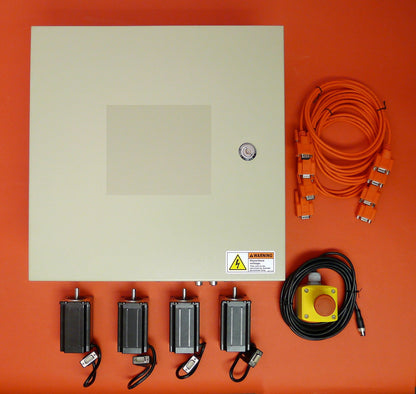 NEMA 23 CNC Control System Kit 3 AXIS ( 4 Drive controller ) - Extrusion and CNC
