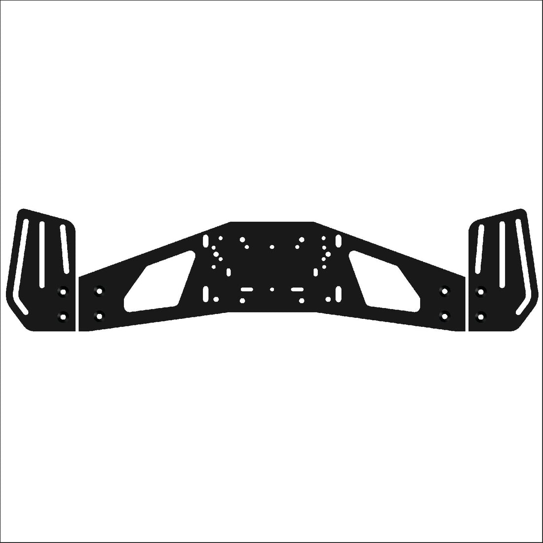 P1-ALPHA Wheel Deck Bracket - Extrusion and CNC