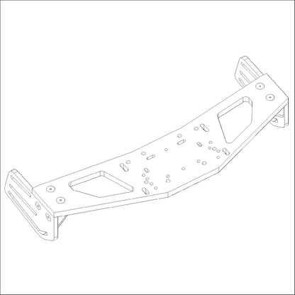 P1-ALPHA Wheel Deck Bracket - Extrusion and CNC
