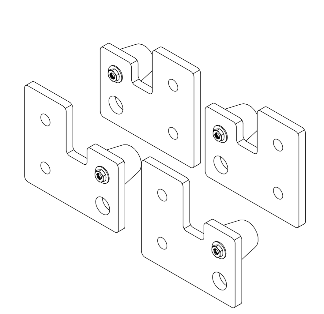 PRO X Bumper Kit - Extrusion and CNC