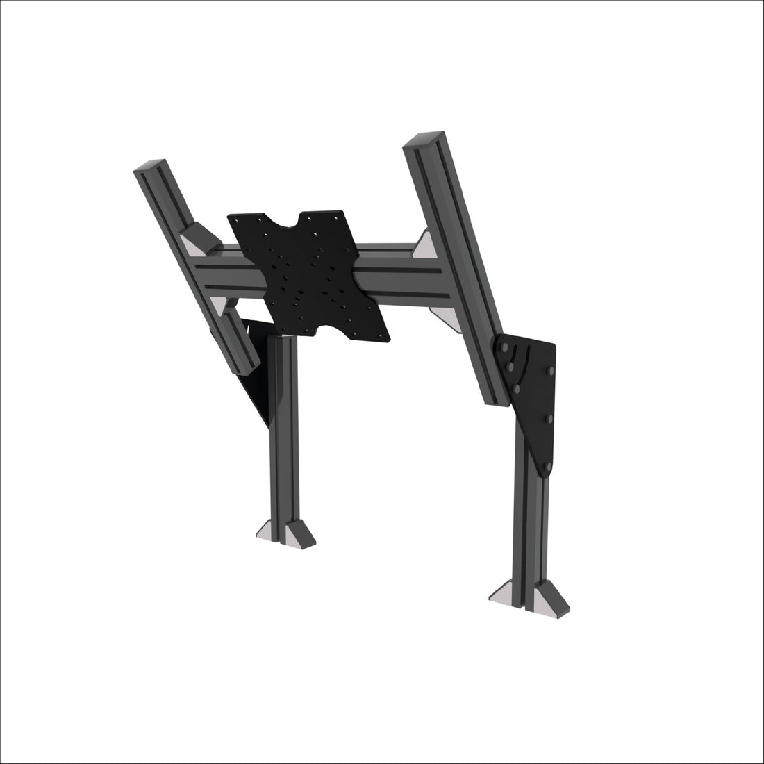 Quad monitor stand kit - Extrusion and CNC