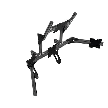 Quad monitor stand kit - Extrusion and CNC