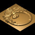 STL Format 3D  Ashtray - 011 - Extrusion and CNC