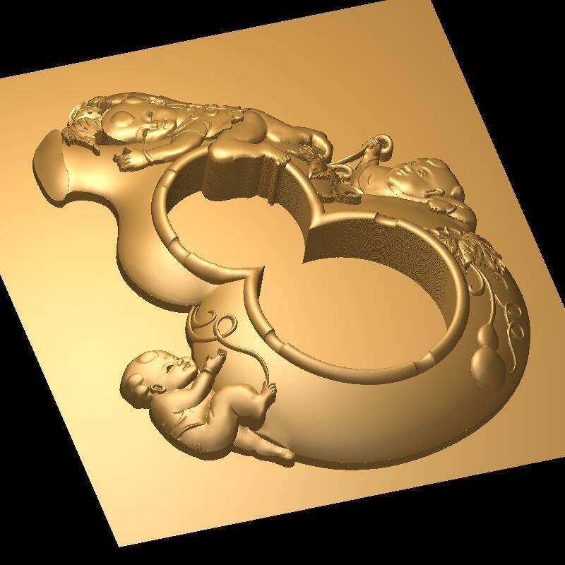 STL Format 3D  Ashtray - 018 - Extrusion and CNC