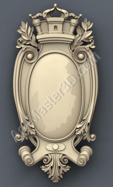 STL Format 3D Decoration Doors Patterns - 014 - Extrusion and CNC