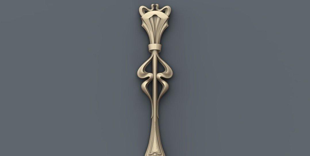 STL Format 3D Decoration Doors Patterns - 020 - Extrusion and CNC