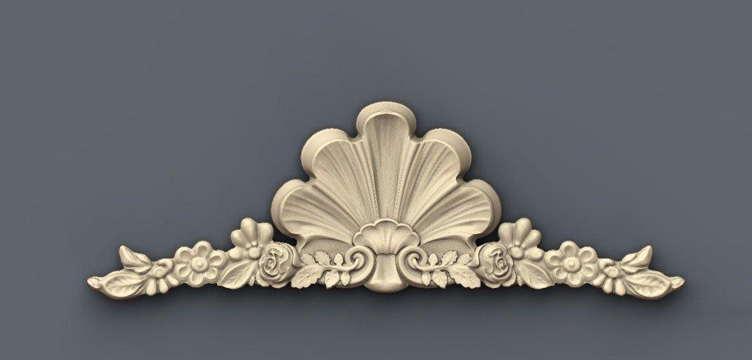 STL Format 3D Decoration Doors Patterns - 021 - Extrusion and CNC