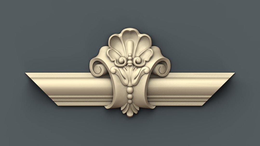 STL Format 3D Decoration Doors Patterns - 031 - Extrusion and CNC