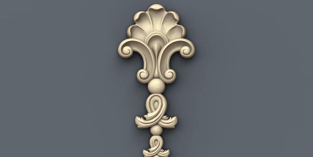 STL Format 3D Decoration Doors Patterns - 058 - Extrusion and CNC
