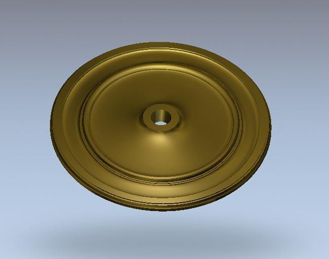 STL Format 3D Furniture Ceiling Decoration Round Patterns - 101 - Extrusion and CNC