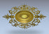 STL Format 3D Furniture Ceiling Decoration Round Patterns - 104 - Extrusion and CNC