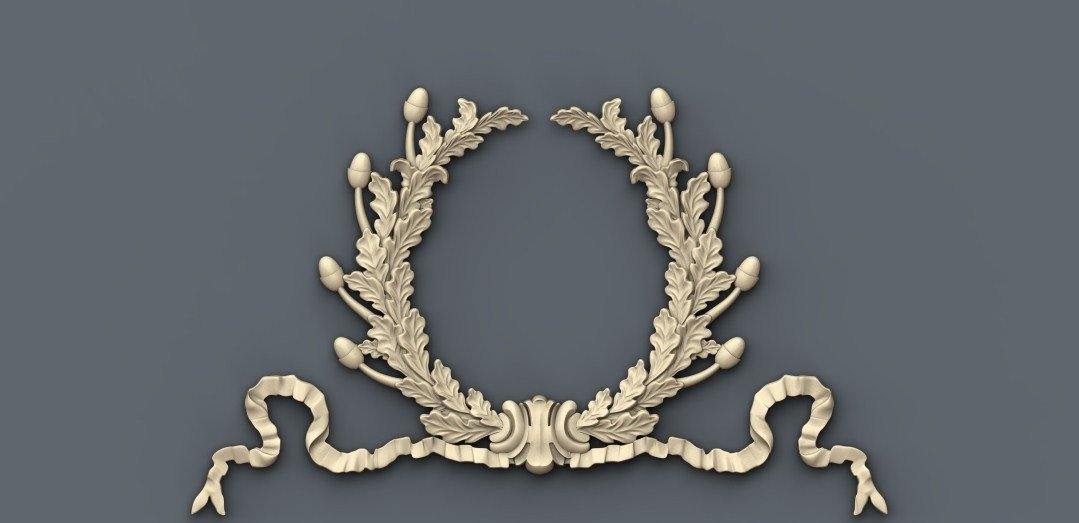 STL Format 3D Furniture Decoration - 030 - Extrusion and CNC