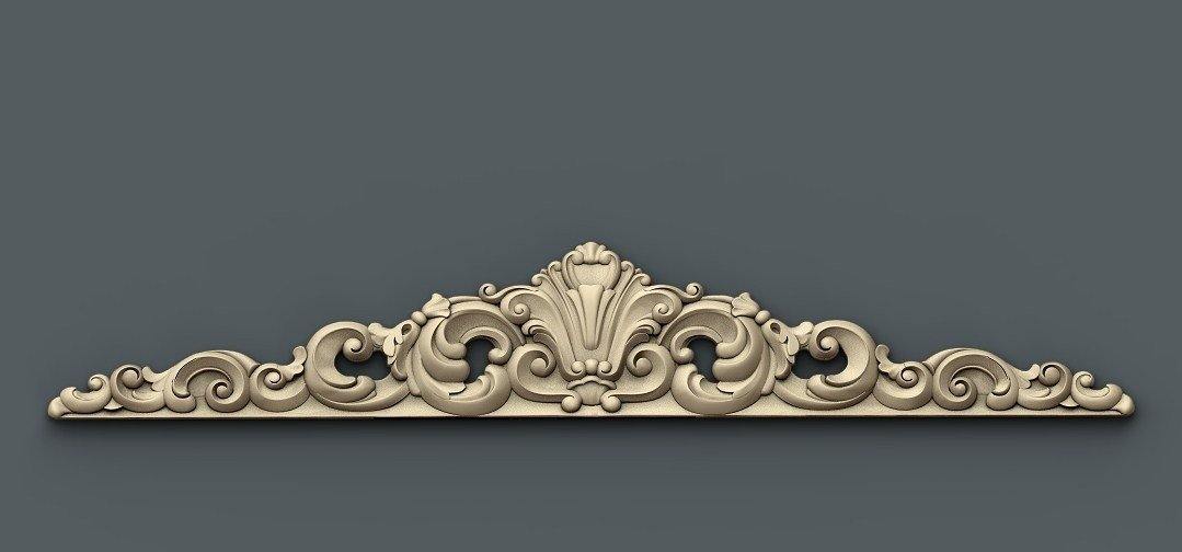 STL Format 3D Furniture Decoration - 061 - Extrusion and CNC