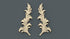 STL Format 3D Furniture Decoration - 088 - Extrusion and CNC