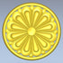 STL Format 3D Furniture Decorativ Round Patterns - 021 - Extrusion and CNC