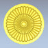 STL Format 3D Furniture Decorativ Round Patterns - 031 - Extrusion and CNC