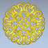 STL Format 3D Furniture Decorativ Round Patterns - 054 - Extrusion and CNC