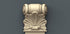 STL Format 3D Furniture , Doors Decoration Figure - 004 - Extrusion and CNC