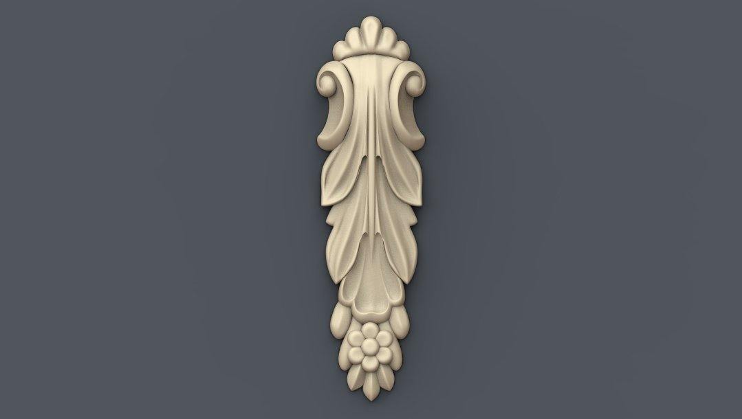 STL Format 3D Furniture , Doors Decoration Figure - 026 - Extrusion and CNC