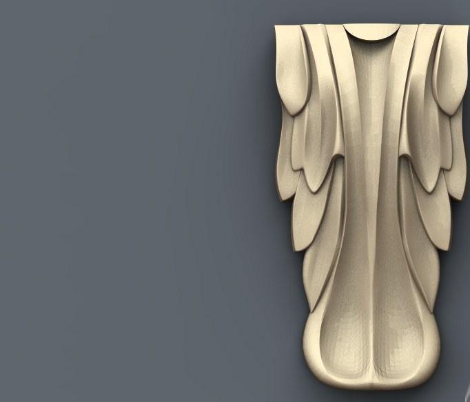 STL Format 3D Furniture , Doors Decoration Figure - 029 - Extrusion and CNC