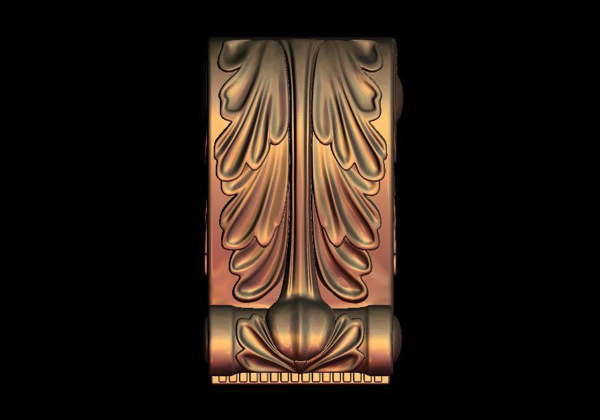 STL Format 3D Furniture , Doors Decoration Figure - 031 - Extrusion and CNC