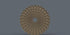 STL Format 3D Furniture , Doors Decoration Round - 011 - Extrusion and CNC
