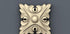 STL Format 3D Furniture , Doors Decoration Square - 001 - Extrusion and CNC