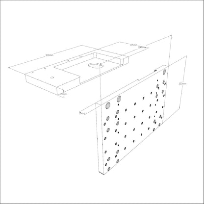Z and RNP plates - Extrusion and CNC